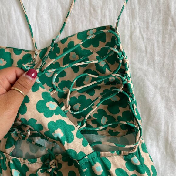 For Love & Lemons Lincoln Midi Dress (sz M) - Picture 7 of 15